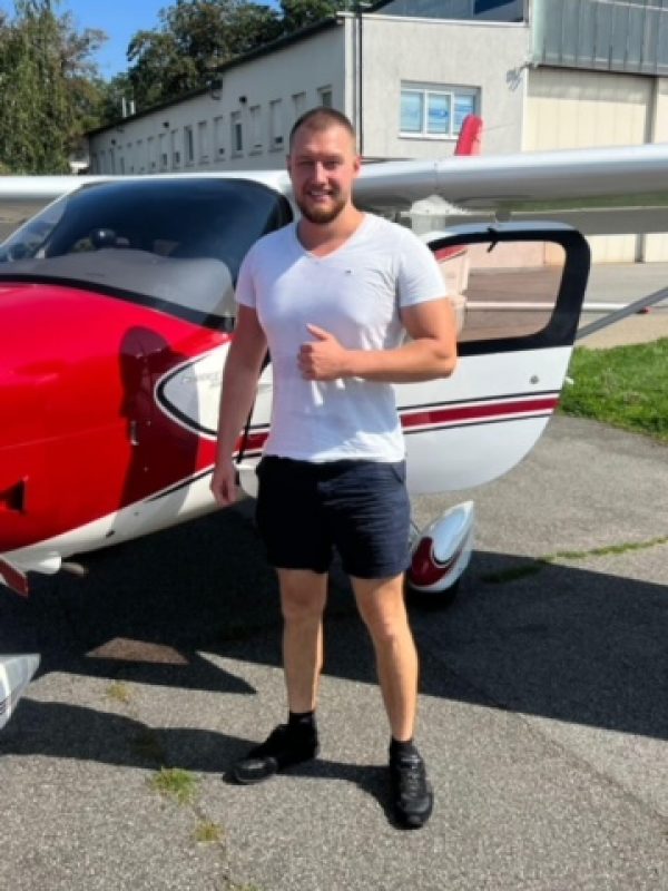 Evangelos, 22.08.2023, First Solo